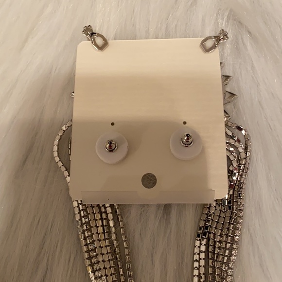 Silver plated CZ Earrings - Picture 7 of 7